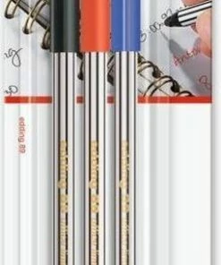 Beste deal 🎉 Edding Fineliner - Office Liner - Rood, Zwart En Blauw - EF 89 ⌛
