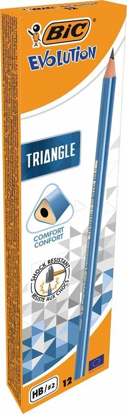 Aanbiedingen ๐ BIC Evolution Triangle Potloden - HB Potloden In Driehoeksvorm - Doos Van 12 Stuks ๐ 4 Aanbiedingen ๐ BIC Evolution Triangle Potloden - HB Potloden In Driehoeksvorm - Doos Van 12 Stuks ๐ - Afbeelding 2