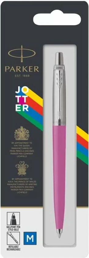 Begroting 😉 Parker Jotter Originals-balpencollectie | Lichtpaarse | Retro Jaren 90-afwerking | Medium Punt | Blauwe Inkt | 1 Stuk 😍 7 Begroting 😉 Parker Jotter Originals-balpencollectie | Lichtpaarse | Retro Jaren 90-afwerking | Medium Punt | Blauwe Inkt | 1 Stuk 😍 - Afbeelding 5