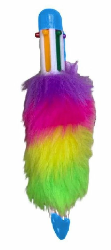 Gloednieuw π Lg-imports Fluffy Balpen Blauw Met 6 Kleuren Inkt π 3 Gloednieuw π Lg-imports Fluffy Balpen Blauw Met 6 Kleuren Inkt π