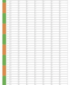 Alternative view of Goedkoop 🌟 The Wallplanner Jaarplanner 2023, Planner, Familieplanner, Kalender, Agenda, Wandkalender 140cm X 70cm - Zonder Datum In Kleur 😀