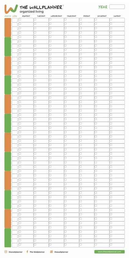 Goedkoop ๐ The Wallplanner Jaarplanner 2023, Planner, Familieplanner, Kalender, Agenda, Wandkalender 140cm X 70cm - Zonder Datum In Kleur ๐ 4 Goedkoop ๐ The Wallplanner Jaarplanner 2023, Planner, Familieplanner, Kalender, Agenda, Wandkalender 140cm X 70cm - Zonder Datum In Kleur ๐ - Afbeelding 2