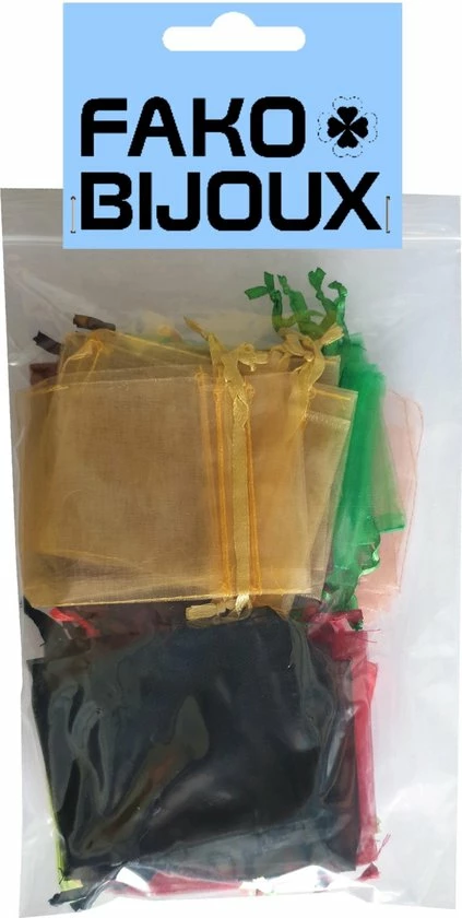 Flash-uitverkoop 🌟 Organza Zakjes Fako Bijoux® - 9 X 12 Cm - Mix - 20 Stuks 😍 6 Flash-uitverkoop 🌟 Organza Zakjes Fako Bijoux® - 9 X 12 Cm - Mix - 20 Stuks 😍 - Afbeelding 4