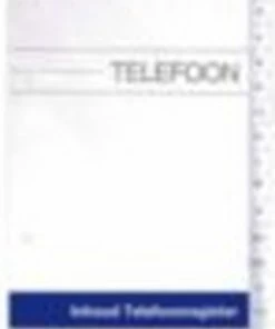 Coupon 🎉 Kangaro Telefoonregister - Alfabet A-Z - 4-rings - K-6201 🔔