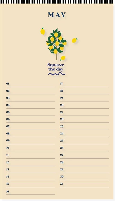 Kopen 🎁 A-Journal Fabrique A La Carte Verjaardagskalender - Peach ✔️ 6 Kopen 🎁 A-Journal Fabrique A La Carte Verjaardagskalender - Peach ✔️ - Afbeelding 4