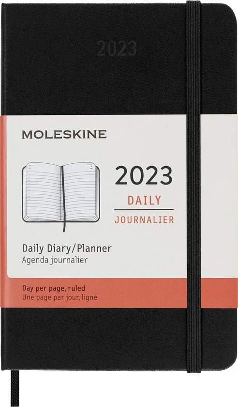 Beste Verkoop ๐ Moleskine 12 Maanden Agenda - 2023 - Dagelijks - Pocket - Harde Kaft - Zwart ๐ฅ 3 Beste Verkoop ๐ Moleskine 12 Maanden Agenda - 2023 - Dagelijks - Pocket - Harde Kaft - Zwart ๐ฅ