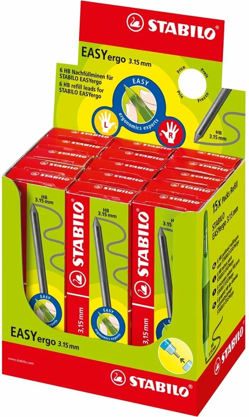 Aanbiedingen ๐ STABILO EASYergo 3.15 - Potloodvulling - Navullingen, 6st. โ 6 Aanbiedingen ๐ STABILO EASYergo 3.15 - Potloodvulling - Navullingen, 6st. โ - Afbeelding 4
