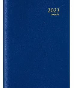 Kopen ๐ Brepols Agenda 2023 - Interplan NL - GENOVA PVC - Uitneembaar ABC - 9 X 16 Cm - Spiraal - Blauw ๐