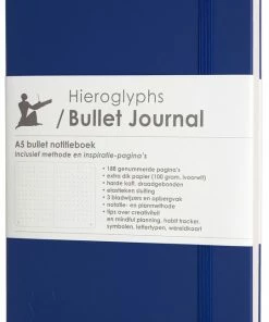Top 10 ๐ Hieroglyphs Bullet Journal - A5 Notitieboek - 100 Grams Papier - Hardcover Notebook Dotted - Met Handleiding En Inspiratie - Nederlands - Blauw โญ