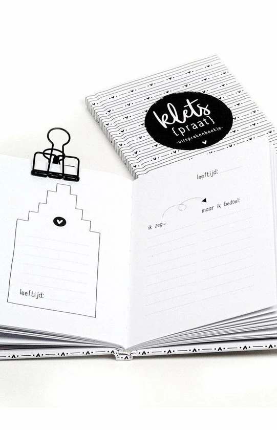 Kopen ✨ Zoedt Invulboek - Kletspraat Uitsprakenboekje - A6 Formaat - Zwart Wit 😉 5 Kopen ✨ Zoedt Invulboek - Kletspraat Uitsprakenboekje - A6 Formaat - Zwart Wit 😉 - Afbeelding 3