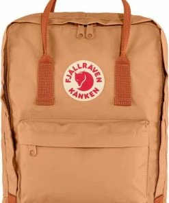 Promo 🎁 Fjallraven Fjällräven Kånken Unisex Rugzak - Peach Sand-Terracotta Brown 🔥
