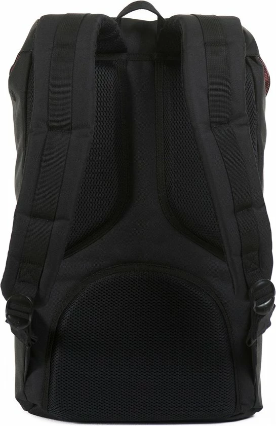 Flash-uitverkoop ๐ Herschel Little America - Black/Tan Synthetic Leather / Ruime Rugzak Met 25L Opbergvolume - 15" Fleece-gevoerd Laptopvak - Magnetische Sluiting / Met Levenslange Fabrieksgarantie / Limited Lifetime Warranty / Zwart ๐ 7 Flash-uitverkoop ๐ Herschel Little America - Black/Tan Synthetic Leather / Ruime Rugzak Met 25L Opbergvolume - 15" Fleece-gevoerd Laptopvak - Magnetische Sluiting / Met Levenslange Fabrieksgarantie / Limited Lifetime Warranty / Zwart ๐ - Afbeelding 5