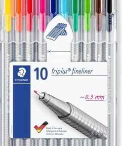 Groothandel π― STAEDTLER Triplus Fineliner - Box 10 St π