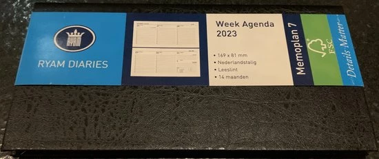 Coupon ๐ Ryam Zakagenda 2023 - Memoplan 7 Harde Kaft HORIZONTAAL ZWART (16.9cm X 8,1cm) ๐คฉ 3 Coupon ๐ Ryam Zakagenda 2023 - Memoplan 7 Harde Kaft HORIZONTAAL ZWART (16.9cm X 8,1cm) ๐คฉ