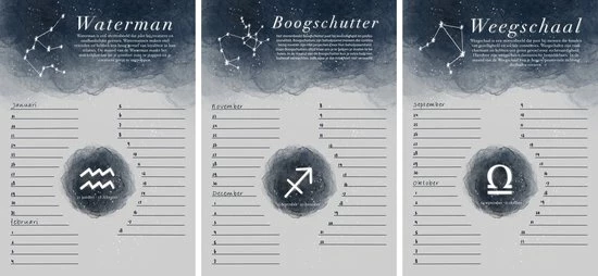 Gloednieuw ๐ฅฐ Tamar Asmawidjaja Bixorp Stars Sterrenbeeld Verjaardagskalender Zonder Jaartal - Uniek Design - Volgt De Sterrenbeelden En Niet De Maanden - Ophangbare Wandkalender - Sterrenbeeld Kalender - Volwassenen En Kinderen - A4 Formaat Gerecycled Papier ๐งจ 8 Gloednieuw ๐ฅฐ Tamar Asmawidjaja Bixorp Stars Sterrenbeeld Verjaardagskalender Zonder Jaartal - Uniek Design - Volgt De Sterrenbeelden En Niet De Maanden - Ophangbare Wandkalender - Sterrenbeeld Kalender - Volwassenen En Kinderen - A4 Formaat Gerecycled Papier ๐งจ - Afbeelding 6