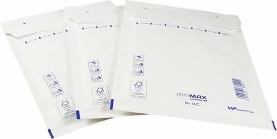 Coupon ๐ Airmax 100 Stuks - Luchtkussen Enveloppen C (Bubbeltjes Envelop C/13) 150 X 215 Mm ๐งจ 5 Coupon ๐ Airmax 100 Stuks - Luchtkussen Enveloppen C (Bubbeltjes Envelop C/13) 150 X 215 Mm ๐งจ - Afbeelding 3