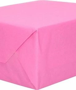 Groothandel 👏 Bellatio Decorations 3x Rollen Kraft Inpakpapier Roze 200 X 70 Cm - Cadeaupapier / Kadopapier / Boeken Kaften 🔥 -A-journal shop 550x294 2