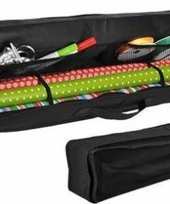 Goedkoop 🔔 Merkloos Inpakpapier/cadeaupapier Opruimen Opbergtas Zwart 76 X 13 X 8 Cm - Inpakpapier/cadeaurollen Opruimen/opbergen Tas 😉