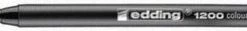 Groothandel 😉 Edding Color Pennen 1200-01 - Zwart - Per Stuk 🌟