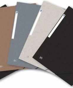 Alternative view of Flash-uitverkoop 🌟 Oxford Top File + - Elastomap - 3 Kleppen - Elastiek - A4 - Pak Van 5 - Assorti Kleuren 💯