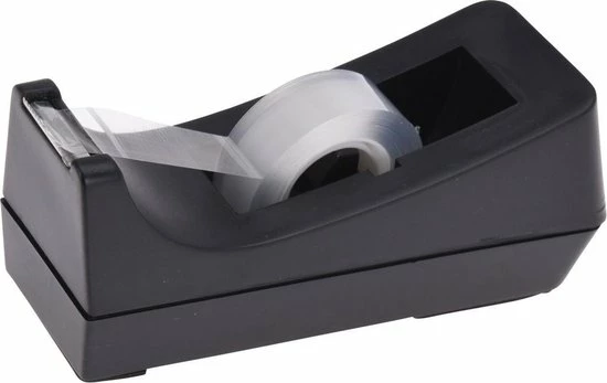 Groothandel β¨ Merkloos Plakbandhouder Zwart 16 Cm Met Rol Plakband π 3 Groothandel β¨ Merkloos Plakbandhouder Zwart 16 Cm Met Rol Plakband π