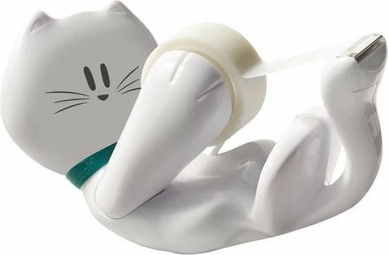 Beste recensies van ๐ Scotch® Tape Dispenser Design Cat, Wit + 1 Rol Scotch® Magic™ Tape 19mm X 8.89m ๐งจ 5 Beste recensies van ๐ Scotch® Tape Dispenser Design Cat, Wit + 1 Rol Scotch® Magic™ Tape 19mm X 8.89m ๐งจ - Afbeelding 3