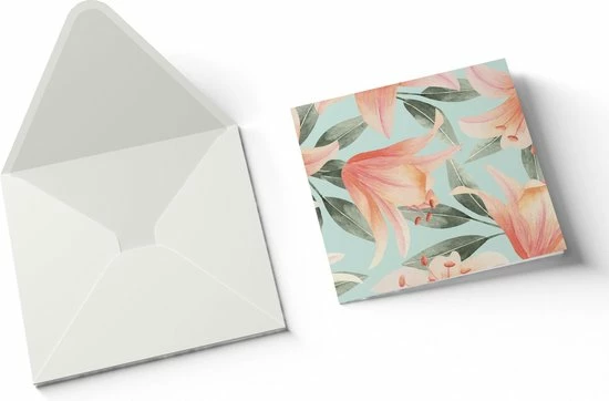Coupon 🥰 Patrón Wenskaarten Set - Zonder Tekst - Gevouwen Kaarten - Met Envelop - 18 Stuks 🛒 6 Coupon 🥰 Patrón Wenskaarten Set - Zonder Tekst - Gevouwen Kaarten - Met Envelop - 18 Stuks 🛒 - Afbeelding 4