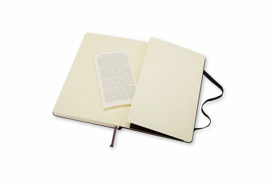 Aanbiedingen 🔔 Moleskine Classic Notitieboek - Large - Hardcover - Geruit - Zwart ❤️ 7 Aanbiedingen 🔔 Moleskine Classic Notitieboek - Large - Hardcover - Geruit - Zwart ❤️ - Afbeelding 5