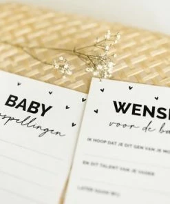 Promo ๐ Weliketolove 25x Hippe Babyshower Invulkaarten (A6 Formaat) - Babyshower Cadeau - Jongen - Meisje - Neutraal - Zwart En Wit - Wenskaarten - Babyshower Invulkaarten Meisje - Babyshower Invulkaarten Jongen โค๏ธ 17 Promo ๐ Weliketolove 25x Hippe Babyshower Invulkaarten (A6 Formaat) - Babyshower Cadeau - Jongen - Meisje - Neutraal - Zwart En Wit - Wenskaarten - Babyshower Invulkaarten Meisje - Babyshower Invulkaarten Jongen โค๏ธ -A-journal shop 550x366 43