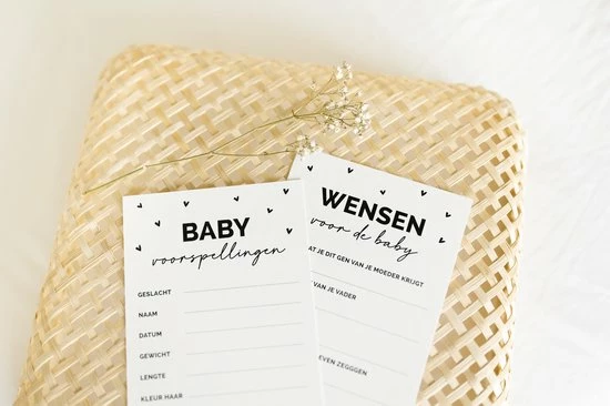 Promo ๐ Weliketolove 25x Hippe Babyshower Invulkaarten (A6 Formaat) - Babyshower Cadeau - Jongen - Meisje - Neutraal - Zwart En Wit - Wenskaarten - Babyshower Invulkaarten Meisje - Babyshower Invulkaarten Jongen โค๏ธ 8 Promo ๐ Weliketolove 25x Hippe Babyshower Invulkaarten (A6 Formaat) - Babyshower Cadeau - Jongen - Meisje - Neutraal - Zwart En Wit - Wenskaarten - Babyshower Invulkaarten Meisje - Babyshower Invulkaarten Jongen โค๏ธ - Afbeelding 6