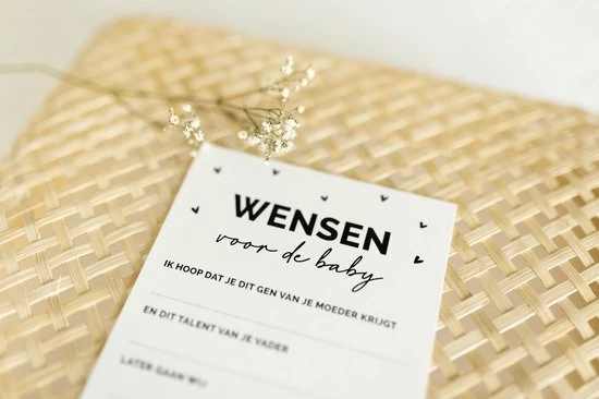 Promo ๐ Weliketolove 25x Hippe Babyshower Invulkaarten (A6 Formaat) - Babyshower Cadeau - Jongen - Meisje - Neutraal - Zwart En Wit - Wenskaarten - Babyshower Invulkaarten Meisje - Babyshower Invulkaarten Jongen โค๏ธ 9 Promo ๐ Weliketolove 25x Hippe Babyshower Invulkaarten (A6 Formaat) - Babyshower Cadeau - Jongen - Meisje - Neutraal - Zwart En Wit - Wenskaarten - Babyshower Invulkaarten Meisje - Babyshower Invulkaarten Jongen โค๏ธ - Afbeelding 7