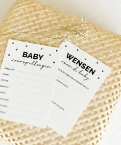 Promo ๐ Weliketolove 25x Hippe Babyshower Invulkaarten (A6 Formaat) - Babyshower Cadeau - Jongen - Meisje - Neutraal - Zwart En Wit - Wenskaarten - Babyshower Invulkaarten Meisje - Babyshower Invulkaarten Jongen โค๏ธ 21 Promo ๐ Weliketolove 25x Hippe Babyshower Invulkaarten (A6 Formaat) - Babyshower Cadeau - Jongen - Meisje - Neutraal - Zwart En Wit - Wenskaarten - Babyshower Invulkaarten Meisje - Babyshower Invulkaarten Jongen โค๏ธ -A-journal shop 550x366 47