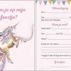 Groothandel ✔️ Invulkaarten.nl Uitnodiging Kinderfeestje | 20 Stuks | Uitnodigingskaarten | Uitnodiging Verjaardag | Uitnodiging Feest | Uitnodiging Kinderfeestje Meisje | Uitnodiging Kinderfeestje Unicorn | Uitnodiging Feestje 👍 -A-journal shop 550x377 20