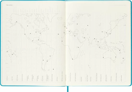 Goedkoopste 🎉 Moleskine 18 Maanden Agenda - 2022/23 - Wekelijks - XL - Harde Kaft - Mangaan Blauw 😉 11 Goedkoopste 🎉 Moleskine 18 Maanden Agenda - 2022/23 - Wekelijks - XL - Harde Kaft - Mangaan Blauw 😉 - Afbeelding 9