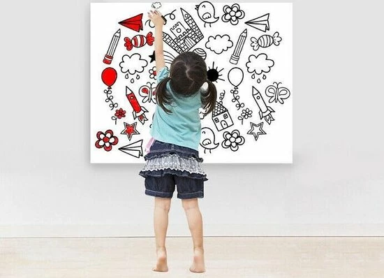 Flash-uitverkoop โจ Merkloos Whiteboard Folie XL Zelfklevend Met 4 Whiteboardmarkers - Whiteboard Sticker - Whiteboardsticker - Whiteboardfolie - Schoolbord Folie - Memobord Folie - 200 X 45 CM ๐ฅฐ 8 Flash-uitverkoop โจ Merkloos Whiteboard Folie XL Zelfklevend Met 4 Whiteboardmarkers - Whiteboard Sticker - Whiteboardsticker - Whiteboardfolie - Schoolbord Folie - Memobord Folie - 200 X 45 CM ๐ฅฐ - Afbeelding 6