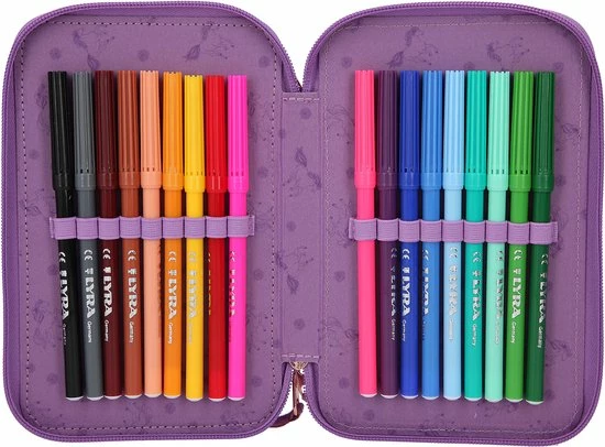 Gloednieuw ๐งจ Depesche Miss Melody 3-vaks Etui VIOLET DREAMS ๐ 9 Gloednieuw ๐งจ Depesche Miss Melody 3-vaks Etui VIOLET DREAMS ๐ - Afbeelding 7