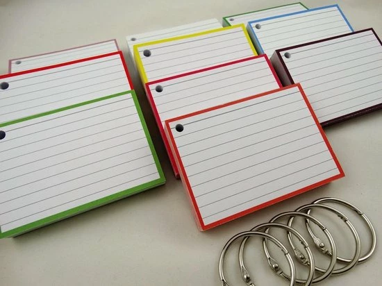 Uitgang ๐คฉ Leitner Flashcards - A7 Pakket Kleur 500 Stuks + Perforatie En 5 Ringen - 10 Pakjes In 10 Kleuren - 100% FSC Karton & 100% Gemaakt In NL ๐คฉ 5 Uitgang ๐คฉ Leitner Flashcards - A7 Pakket Kleur 500 Stuks + Perforatie En 5 Ringen - 10 Pakjes In 10 Kleuren - 100% FSC Karton & 100% Gemaakt In NL ๐คฉ - Afbeelding 3