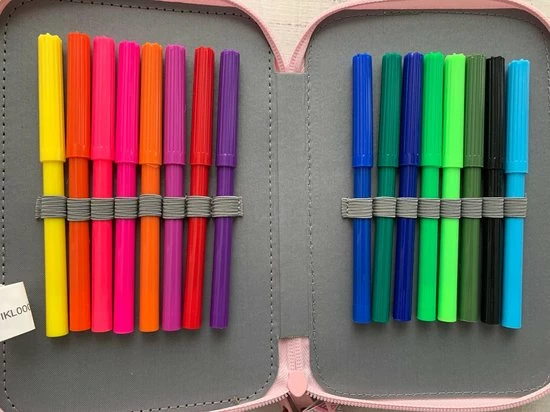 Goedkoopste ๐ Lannoo Graphics Amazone Pen-etui 2-deck Gevuld โค๏ธ 4 Goedkoopste ๐ Lannoo Graphics Amazone Pen-etui 2-deck Gevuld โค๏ธ - Afbeelding 2