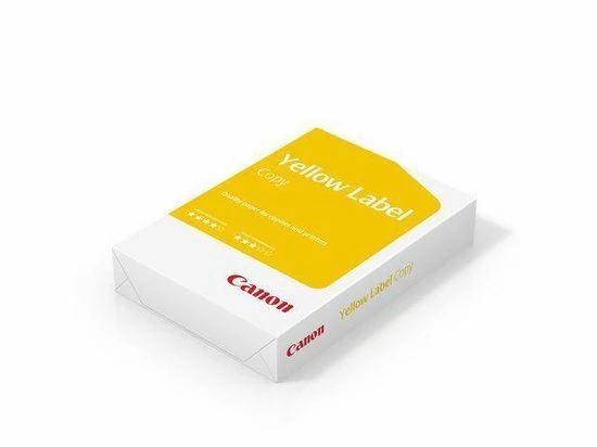 Aanbiedingen ❤️ Canon Kopieer/printpapier - Yellow Label Copy - PEFC - A4 - 80 Grams - 1 Pak A 500 Vel ✨ 5 Aanbiedingen ❤️ Canon Kopieer/printpapier - Yellow Label Copy - PEFC - A4 - 80 Grams - 1 Pak A 500 Vel ✨ - Afbeelding 3