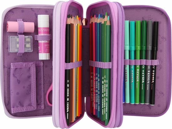 Gloednieuw ๐งจ Depesche Miss Melody 3-vaks Etui VIOLET DREAMS ๐ 8 Gloednieuw ๐งจ Depesche Miss Melody 3-vaks Etui VIOLET DREAMS ๐ - Afbeelding 6