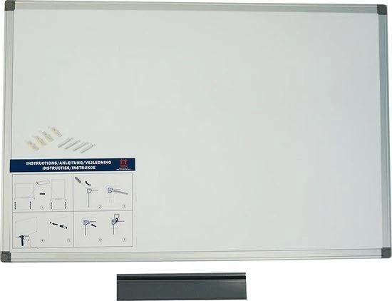 Beste deal โ๏ธ IVOL Whiteboard 60x90cm Voor Wandmontage - Magnetisch ๐ฅ 7 Beste deal โ๏ธ IVOL Whiteboard 60x90cm Voor Wandmontage - Magnetisch ๐ฅ - Afbeelding 5