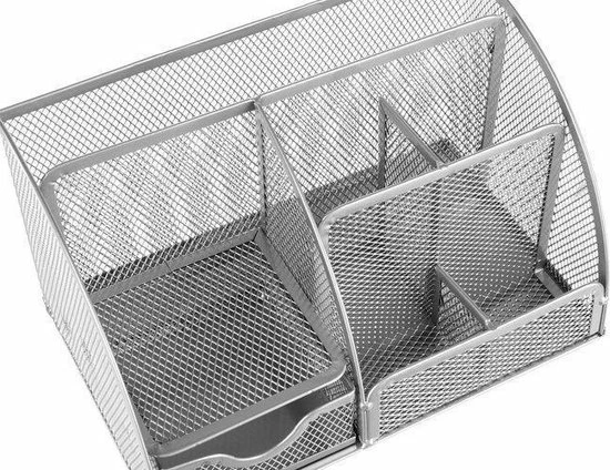 Kopen ๐ Livettti.NL Livetti® Bureau Organizer Pennenbakje Penhouder 21,5x14x12,5 Cm -Grijs ๐ 4 Kopen ๐ Livettti.NL Livetti® Bureau Organizer Pennenbakje Penhouder 21,5x14x12,5 Cm -Grijs ๐ - Afbeelding 2