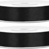 Top 10 โค๏ธ Merkloos 2x Satijn Sierlint Rollen Zwart 12 Mm - Sierlinten - Cadeaulinten - Decoratielinten ๐ 2 Top 10 โค๏ธ Merkloos 2x Satijn Sierlint Rollen Zwart 12 Mm - Sierlinten - Cadeaulinten - Decoratielinten ๐ -A-journal shop 550x426