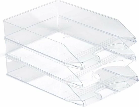 Beste deal π Merkloos Esselte Brievenbak Transparant A4 3x Stuks - Kantoor Postbakjes - Kantoor Artikelen - Organiseren En Opruimen π€© 3 Beste deal π Merkloos Esselte Brievenbak Transparant A4 3x Stuks - Kantoor Postbakjes - Kantoor Artikelen - Organiseren En Opruimen π€©