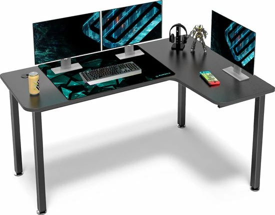 Goedkoop 🛒 Eureka Ergonomic L01 60" Gaming Desk - Right 🌟 3 Goedkoop 🛒 Eureka Ergonomic L01 60" Gaming Desk - Right 🌟