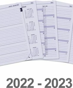 Goedkoopste 💯 6207-23-24 A5 Agendavulling Week NL EN 2023-24 Kalpa 😍