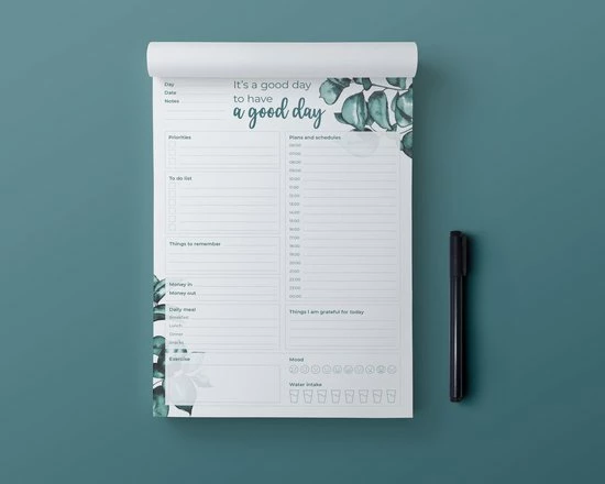 Groothandel โ Merkloos Studio Sara - Botanische Dagplanner - A4 - 100 Pagina's - Bovenaan Verlijmd ๐งจ 3 Groothandel โ Merkloos Studio Sara - Botanische Dagplanner - A4 - 100 Pagina's - Bovenaan Verlijmd ๐งจ