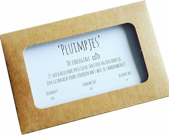 Goedkoopste ๐งจ Liefsoppapier.nl Pluimpjes Collegiale Set - Complimentenkaartjes Met Positieve Teksten - Complimenten - Liefs Op Papier ๐ 3 Goedkoopste ๐งจ Liefsoppapier.nl Pluimpjes Collegiale Set - Complimentenkaartjes Met Positieve Teksten - Complimenten - Liefs Op Papier ๐