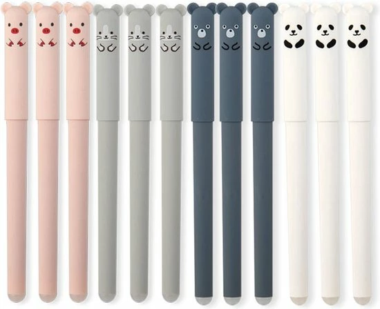 Flash-uitverkoop ๐ Pymiq® Luxe Uitgumbare Pennenset Van 4 - Back To School - Schrijven - Uitgummen - Gum - Verwijderbaar - Pen - Dieren ๐ 6 Flash-uitverkoop ๐ Pymiq® Luxe Uitgumbare Pennenset Van 4 - Back To School - Schrijven - Uitgummen - Gum - Verwijderbaar - Pen - Dieren ๐ - Afbeelding 4