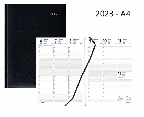 Korting 💯 MGPcards - Bureau-agenda 2023 - Grote Cijfers - A4 - Jaaragenda - 7d/2p - Zwart 👍 3 Korting 💯 MGPcards - Bureau-agenda 2023 - Grote Cijfers - A4 - Jaaragenda - 7d/2p - Zwart 👍